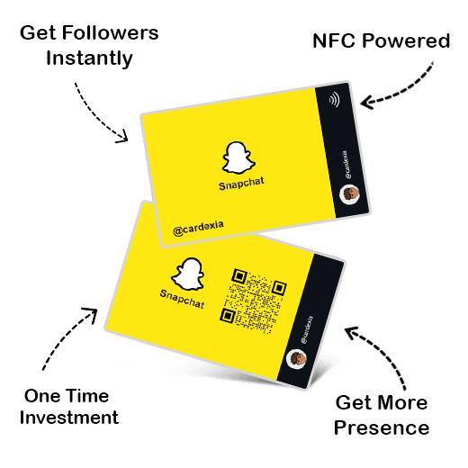 Snapchat NFC Card